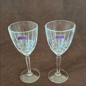 Marquise Crystal Wine Glass Set by Waterford - Clear
